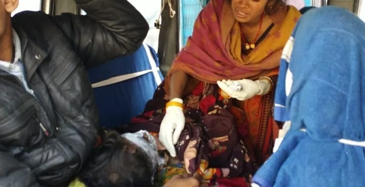 बेलदौर में खाना बनाने के दौरान बुरी तरह झुलसी महिला,मायागंज अस्पताल के लिए किया गया रेफर, परिजनों के बीच कोहराम।।