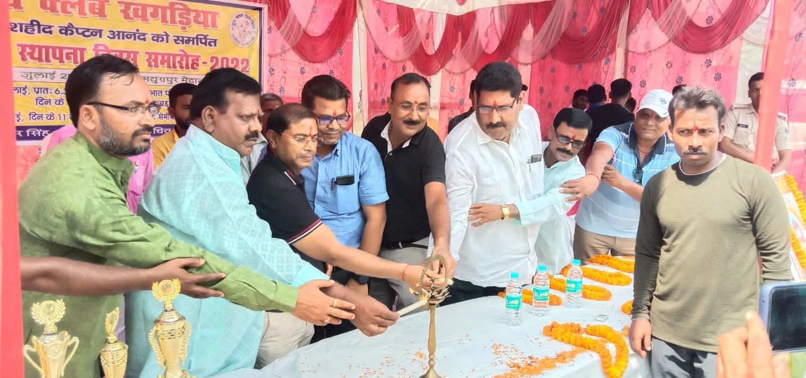 यूथ क्लब के स्थापना दिवस पर कबड्डी प्रतियोगिता आयोजित, उद्घाटन करते हुए डीपीआरओ आनंद प्रकाश ने कहा-नशा कर रहा समाज को खोखला,समाज को बचाने के लिए एकजुटता जरुरी
