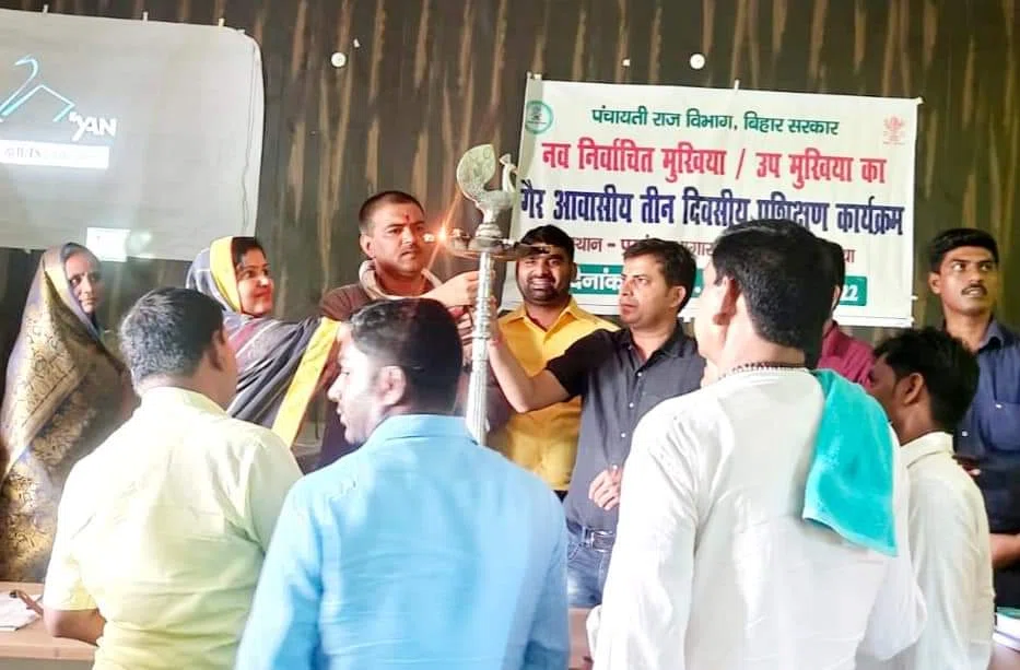 प्रशिक्षण शिविर में जनप्रतिनिधियों को समस्या और समाधान का मिला ज्ञान