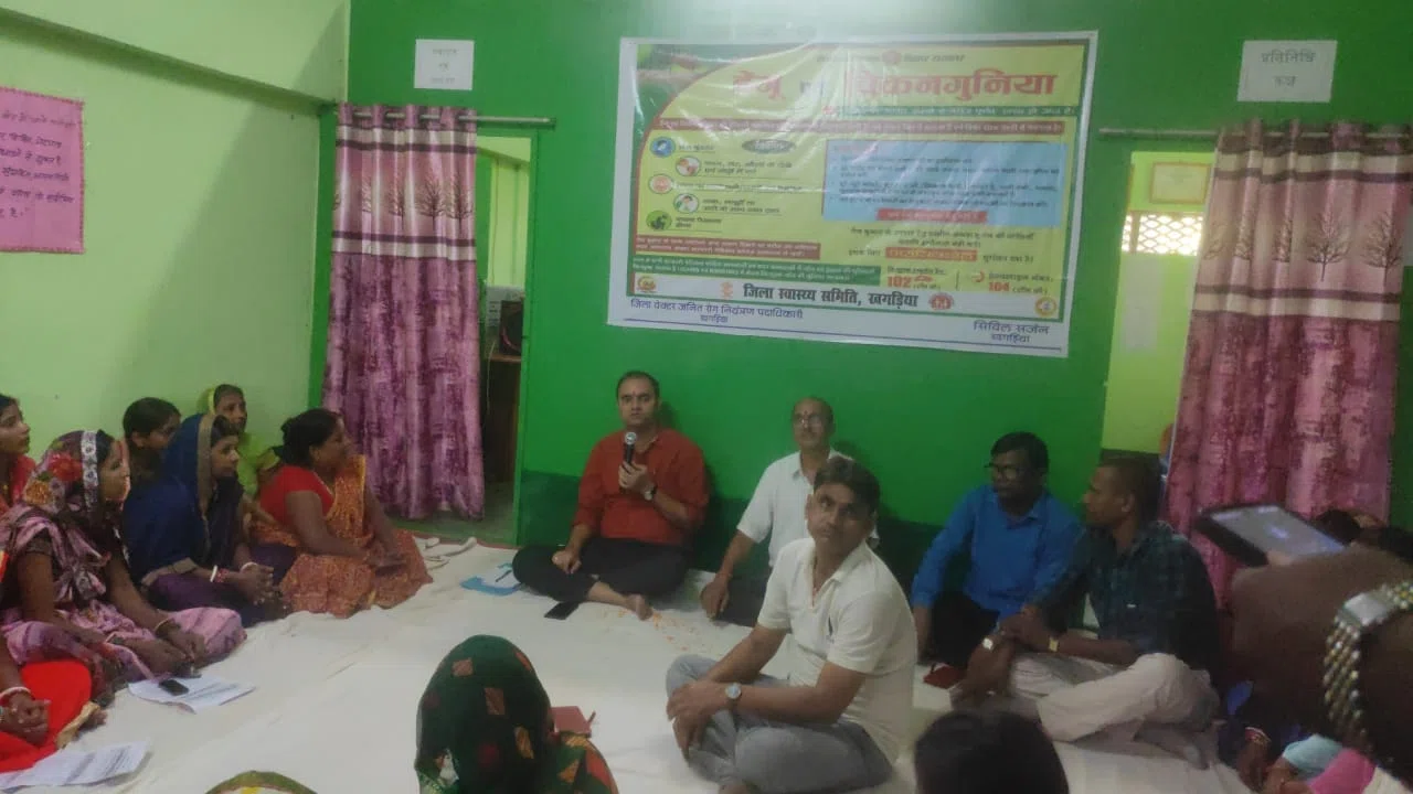 लाखपति बनकर रहेंगी जीविका दीदियां,निकाली गई डेंगू की रोकथाम एवं जागरुकता को ले रैली,घर-घर के लोग होंगे जागरुक: डॉक्टर आलोक रंजन घोष