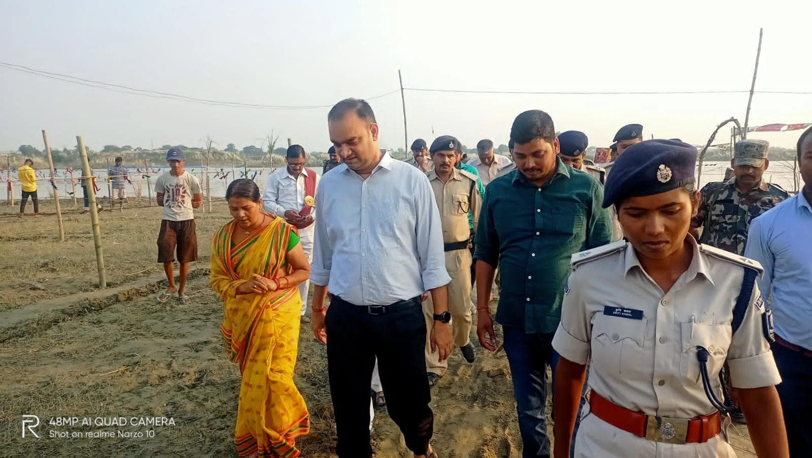 सीढ़ी घाट प्रतिबंधित घाट घोषित,डीएम सहित अन्य पदाधिकारियों ने लिया जायजा,निर्वतमान वार्ड पार्षद हेमा भारती ने कहा- अन्य घाटों की व्यवस्था देख लोगों ने की संतुष्टि जाहिर