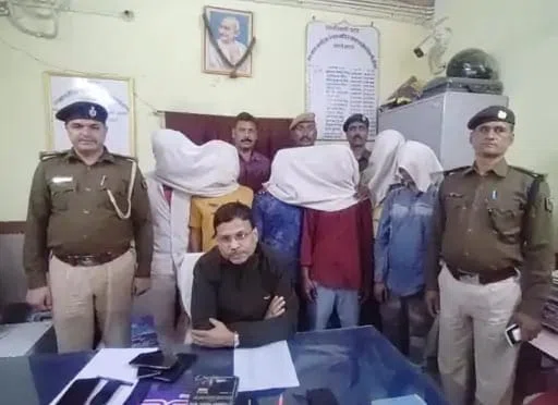 ट्रेन में लूटपाट करने वाले संगठित गिरोह के सदस्यों का चेहरा आया सामने, अलग-अलग जगहों से 6 गिरफ्तार