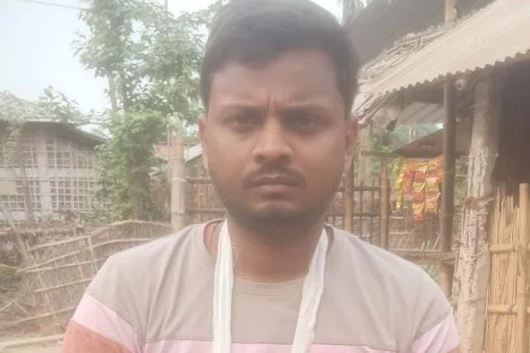 शादी समारोह में शामिल होने गए युवक को ससुराल में पीटा