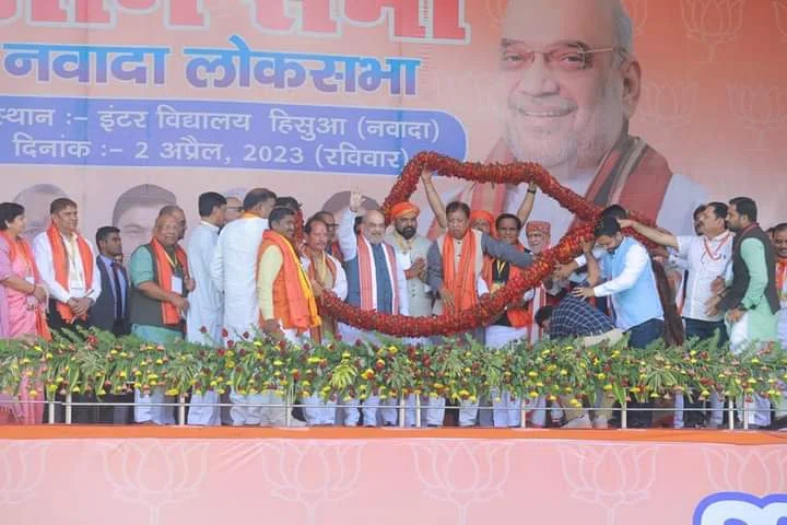 केन्द्रीय गृहमंत्री अमित शाह ने नीतीश सरकार की उधेड़ी बखिया,कहा-बिहार की कानून व्यवस्था बेहद खराब,जंगलराज लौटा
