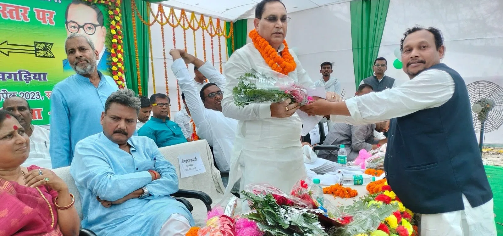 आंदोलनकारियों के विरुद्ध दर्ज झूठे मुकदमे को वापस लेने का विस उपाध्यक्ष व मंत्री से किया अनुरोध