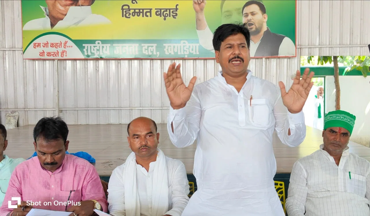 जनता के समर्थन से तेजस्वी के नेतृत्व में बनकर रहेगी दवाई, सिंचाई,कार्रवाई और सुनवाई वाली सरकार:मनोहर यादव