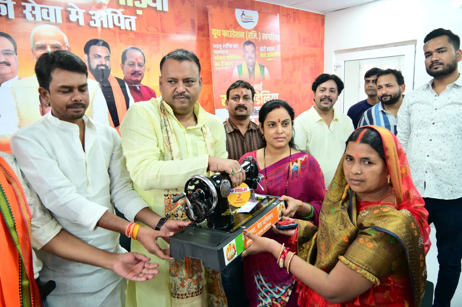 "मेरी बहना, मेरा अभिमान" — संजय खंडेलिया की पहल से खगड़िया की महिलाओं को मिला आत्मनिर्भरता का संबल