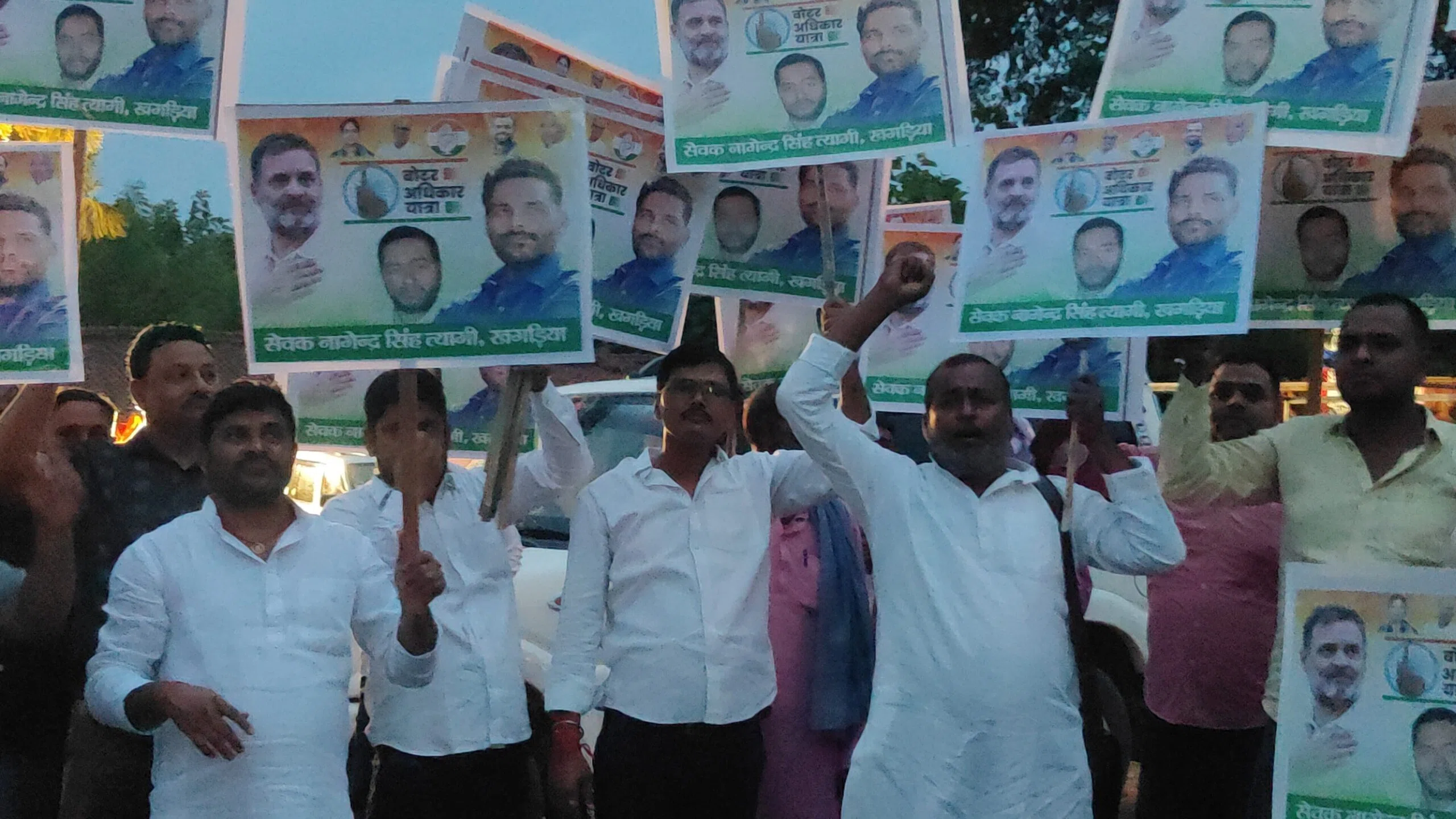 खगड़िया से निकली वोटर अधिकार यात्रा बनी जनजागरण की लहर, नागेंद्र सिंह त्यागी बोले- लोकतंत्र की पुनःस्थापना ही लक्ष्य