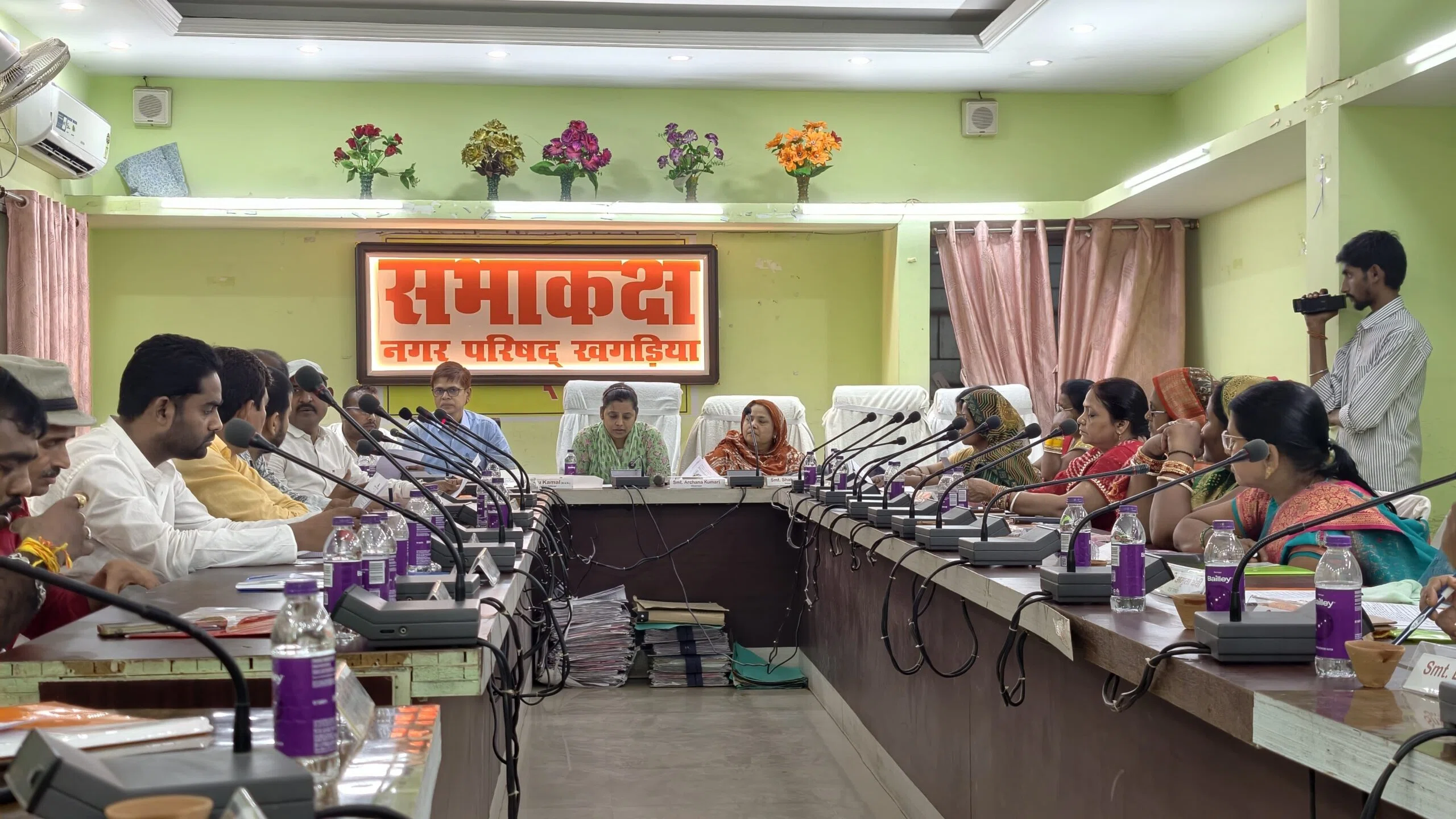 खगड़िया में विकास का ब्लूप्रिंट तैयार : नगर परिषद बोर्ड बैठक में ऐतिहासिक फैसलों पर लगी मुहर, 110 हाई मास्ट लाइट से जगमगाएगा शहर, बायपास रोड अब कहलाएगा ‘रामविलास पासवान मार्ग’, सड़